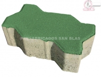 Adoquin Uni VERDE.